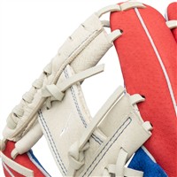 Mizuno Youth Prospect 11in Baseball Glove, Red/Royal