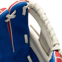 Mizuno Youth Prospect 11in Baseball Glove, Red/Royal
