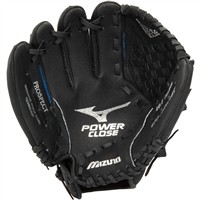 Mizuno Youth Prospect 10.5in Baseball Glove, Black/Royal