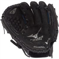 Mizuno Youth Prospect 10.5in Baseball Glove, Black/Royal