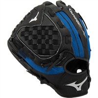Mizuno Youth Prospect 10.5in Baseball Glove, Black/Royal