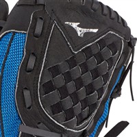 Mizuno Youth Prospect 10.5in Baseball Glove, Black/Royal