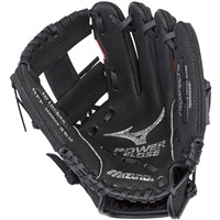 Mizuno Youth Prospect 10 Inch Baseball Glove, Black/Red