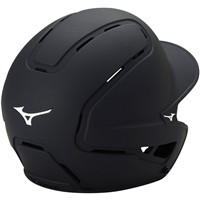 Mizuno Adult B6 Solid Batting Helmet, Black