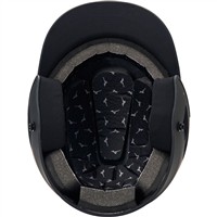 Mizuno Adult B6 Solid Batting Helmet, Black