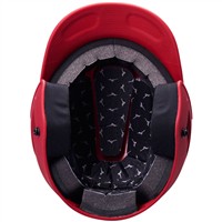 Mizuno Adult B6 Solid Batting Helmet, Red