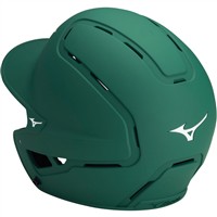 Mizuno Adult B6 Solid Batting Helmet, Red