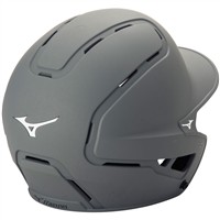 Mizuno Adult B6 Solid Batting Helmet, Grey