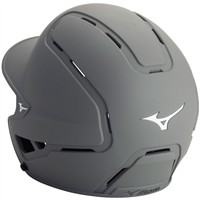 Mizuno Adult B6 Solid Batting Helmet, Grey