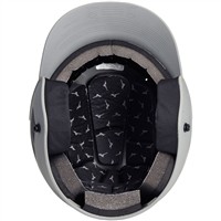 Mizuno Adult B6 Solid Batting Helmet, Grey