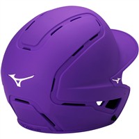 Mizuno Adult B6 Solid Batting Helmet, Red