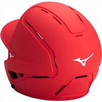 Mizuno Adult B6 Solid Batting Helmet, Red