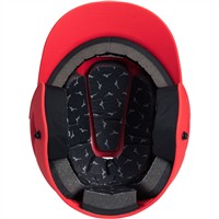 Mizuno Adult B6 Solid Batting Helmet, Red