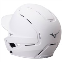 Mizuno Adult B6 Solid Batting Helmet, White