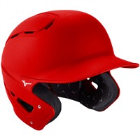 Mizuno Youth B6 Solid Batting Helmet, White