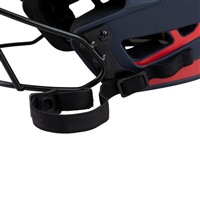 Mizuno F6 2-Tone Fastpitch Softball Batting Helmet, Navy/Red