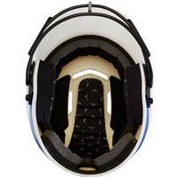 Mizuno F6 2-Tone Fastpitch Softball Batting Helmet, White/Grey