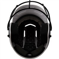 Mizuno Youth F6 2-Tone Fastpitch Softball Batting Helmet, White/Navy