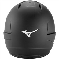 Mizuno F6 Solid Fastpitch Softball Batting Helmet, Black