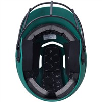 Mizuno F6 Solid Fastpitch Softball Batting Helmet, White