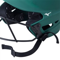 Mizuno F6 Solid Fastpitch Softball Batting Helmet, White