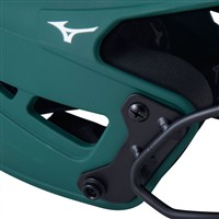 Mizuno F6 Solid Fastpitch Softball Batting Helmet, White