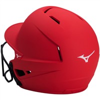 Mizuno F6 Solid Fastpitch Softball Batting Helmet, Red