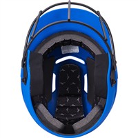 Mizuno F6 Solid Fastpitch Softball Batting Helmet, Royal
