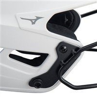 Mizuno F6 Solid Fastpitch Softball Batting Helmet, White