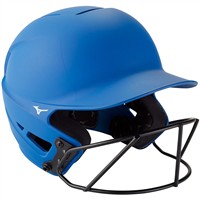 Mizuno F6 Solid Fastpitch Softball Batting Helmet, Royal