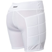 Marucci Women's Padded Fastpitch Softball Sliding Short, White