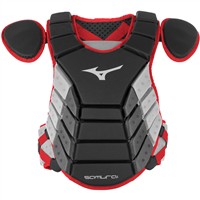 Mizuno Adult Samurai Catcher's Set, Black/Cardinal