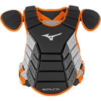 Mizuno Adult Samurai Catcher's Set, Black/Orange