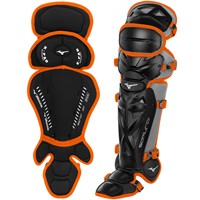 Mizuno Adult Samurai Catcher's Set, Black/Orange