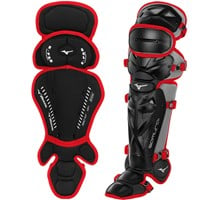 Mizuno Adult Samurai Catcher's Set, Black/Red