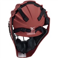 Mizuno Adult Samurai Catcher's Set, Black/Cardinal