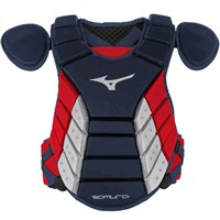 Mizuno Adult Samurai Catcher's Set, Navy/Red