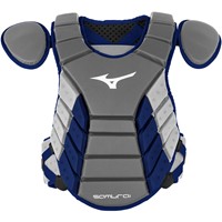 Mizuno Intermediate Samurai Catcher's Set, Grey/Navy