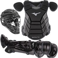 Mizuno Youth Samurai Catcher's Set, Black/Grey