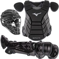 Mizuno Youth Samurai Catcher's Set, Black/Grey