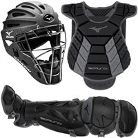 Mizuno Women's Adult Samurai Catchers Kit 14in-15in, Black/Grey
