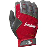 Franklin Youth MLB 2nd-Skinz Batting Glove, Navy/White