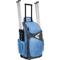 Easton Traveler Stand-Up Wheeled Bag, Light Blue