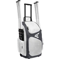 Easton Traveler Stand-Up Wheeled Bag, White