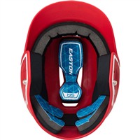 Easton Z5 2.0 Matte Two-Tone Batting Helmet, Red/White
