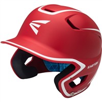 Easton Z5 2.0 Matte Two-Tone Batting Helmet, Red/White