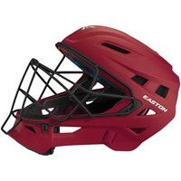 Easton Adult Elite X Catcher's Set, Cardinal/Grey