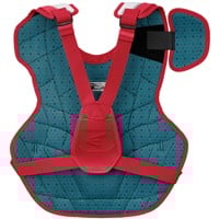 Easton Adult Elite X Catcher's Set, Red/Silver