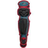 Easton Adult Elite X Catcher's Set, Red/Silver