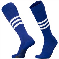 TCK Dugout Series OTC Baseball and Softball Socks, Royal/White